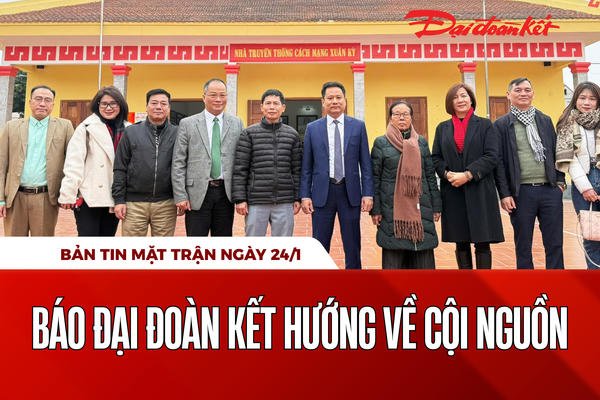 Bản tin Mặt trận sáng 24/1