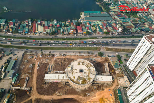 Diện mạo bến xe khách thông minh nghìn tỷ đang thi công ở phía Nam Thủ đô