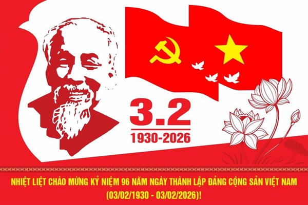 Hướng dẫn triển khai các hoạt động, tuyên truyền Kỷ niệm 96 năm Ngày thành lập Đảng Cộng sản Việt Nam 