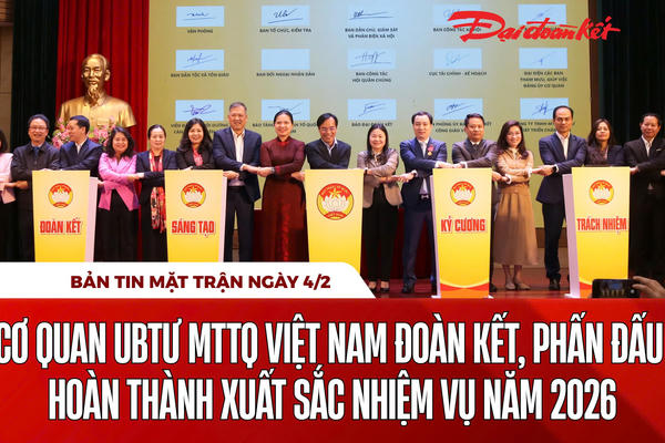 Bản tin Mặt trận sáng 4/2