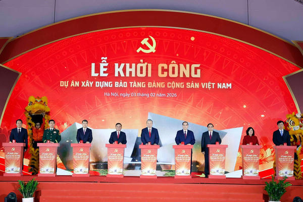 Tổng Bí thư Tô Lâm dự lễ khởi công xây dựng Bảo tàng Đảng Cộng sản Việt Nam