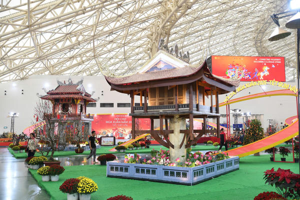 Sắc xuân hội tụ tại Hội chợ Mùa Xuân 2026