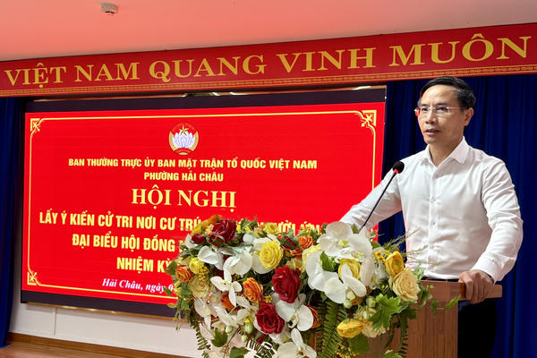 Đà Nẵng: 100% cử tri thống nhất Chủ tịch Phạm Đức Ấn ứng cử đại biểu HĐND thành phố