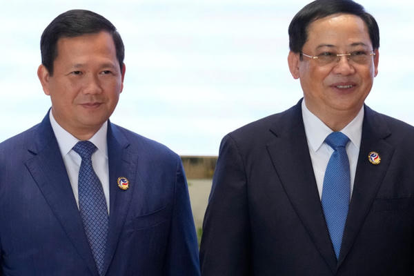 Campuchia, Lào cam kết thúc đẩy hợp tác song phương