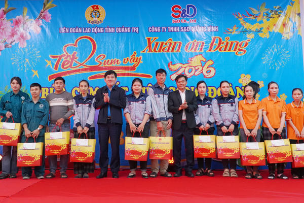 Quảng Trị: Lan toả “Tết sum vầy - Xuân ơn Đảng” đến với người lao động