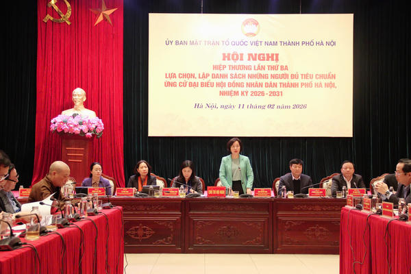 Hà Nội: Hiệp thương lập danh sách 39 ứng cử viên Đại biểu Quốc hội, 205 đại biểu HĐND thành phố