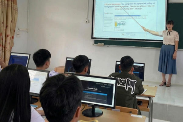 Giáo viên vùng khó từng bước đưa AI vào lớp học- Bài 2: Kiến tạo lớp học số