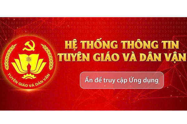 Ứng dụng Tuyên giáo và Dân vận - kênh thông tin chính thống của Đảng
