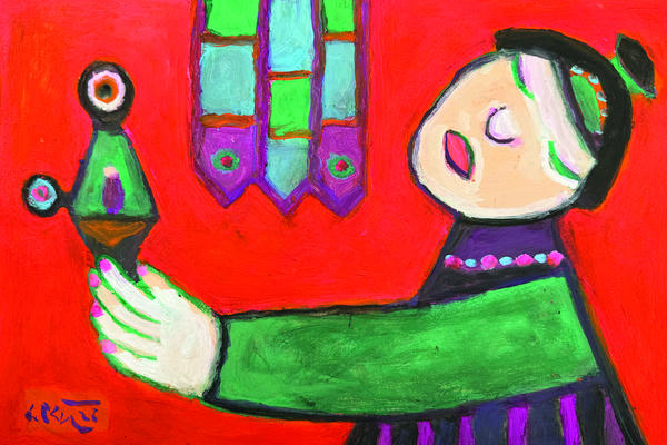 Vẫn cháy ngọn đèn dầu trong ký ức