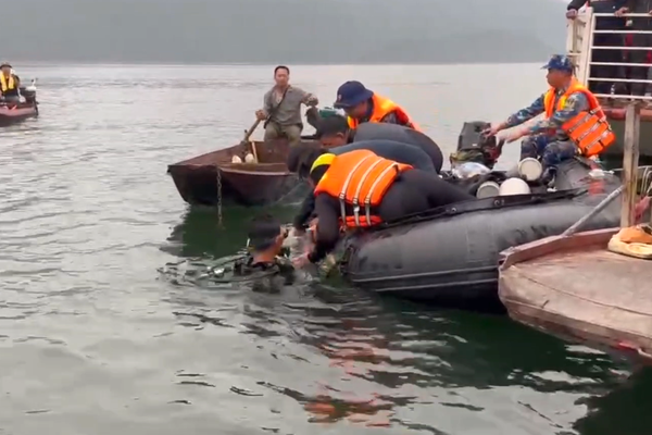 Nạn nhân cuối cùng vụ chìm tàu trên hồ Thác Bà đã được tìm thấy