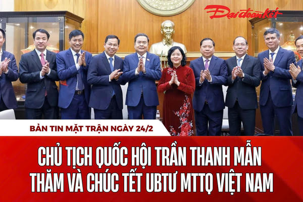 Bản tin Mặt trận sáng 24/2