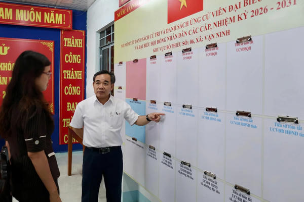 Khánh Hòa: Kiểm tra công tác tuyên truyền bầu cử tại các địa phương