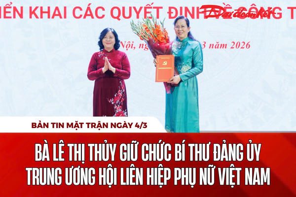 Bản tin Mặt trận sáng 4/3