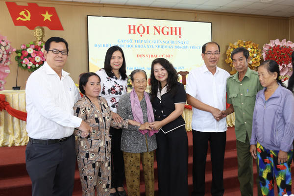 Cam kết theo đuổi đến cùng các vấn đề cử tri quan tâm