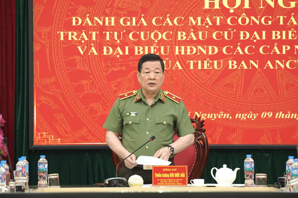 Thái Nguyên: Bảo đảm an ninh, trật tự tại 1.503 khu vực bỏ phiếu trên toàn tỉnh