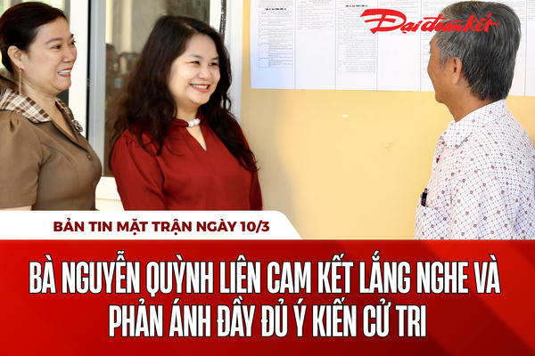 Bản tin Mặt trận sáng 10/3
