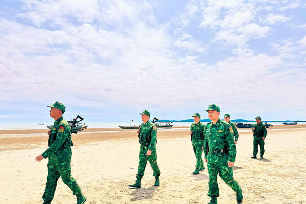 Gương mặt trẻ tiêu biểu của Biên phòng Quảng Ninh nơi đầu sóng Trà Cổ