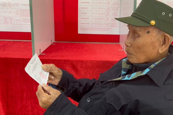 Hải Phòng: Cử tri 103 tuổi háo hức chờ ngày bầu cử