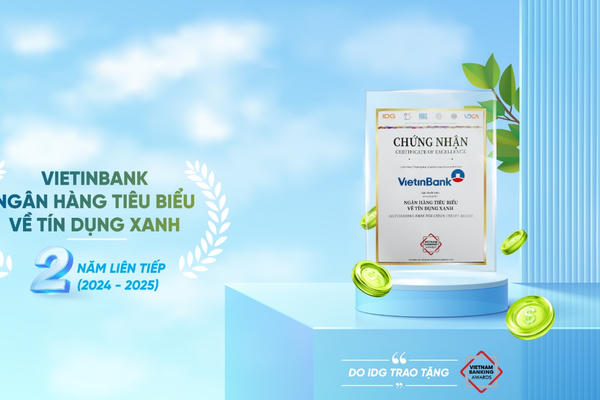 VietinBank: Những bước tiến vững chắc trên hành trình ESG VietinBank: Những bước tiến vững chắc trên hành trình ESG