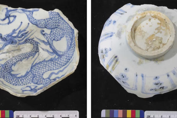 Tàu cổ 650 năm chở kho gốm sứ khổng lồ