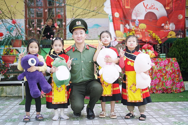 Thượng úy công an “kiến tạo” hạnh phúc 