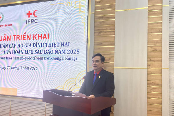 Quyết liệt triển khai dự án cứu trợ cho người dân 8 tỉnh bị ảnh hưởng bão lũ năm 2025