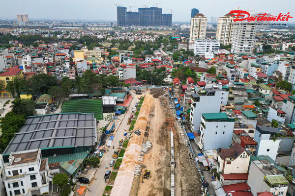 Thi công “cuốn chiếu” trên Vành đai 2,5: Vừa xây dựng, vừa tháo gỡ điểm nghẽn mặt bằng