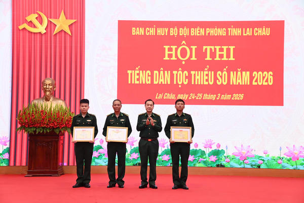 Bộ đội Biên phòng tỉnh Lai Châu đẩy mạnh phong trào học tiếng dân tộc thiểu số