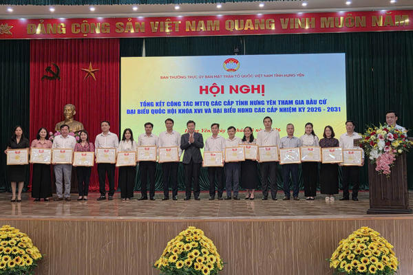 Hưng Yên: Công tác Mặt trận góp phần tổ chức bầu cử thành công tại địa phương 