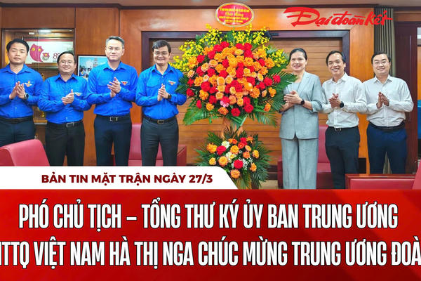 Bản tin Mặt trận sáng 27/3