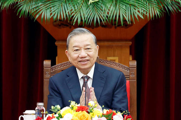 Tổng Bí thư Tô Lâm tiếp lãnh đạo của hơn 40 tập đoàn, doanh nghiệp quốc tế