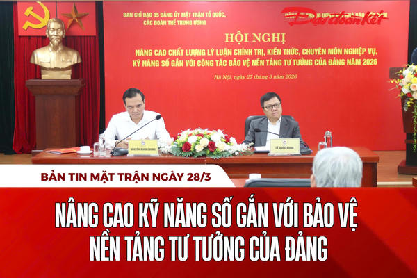 Bản tin Mặt trận sáng 28/3