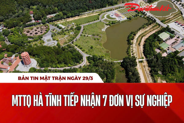 Bản tin Mặt trận sáng 29/3 Bản tin Mặt trận sáng 29/3