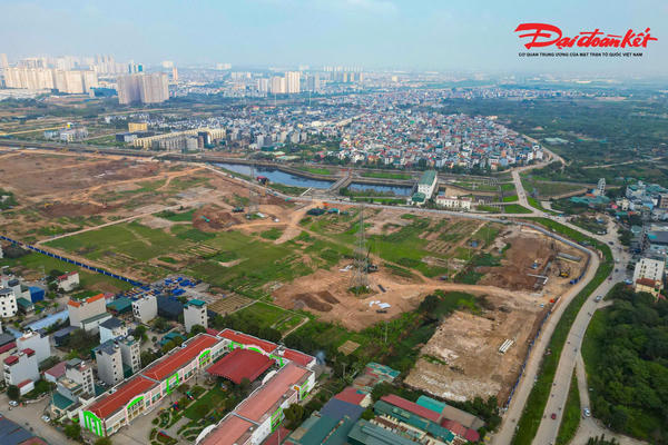 Toàn cảnh thi công cụm hồ điều hòa hơn 1.100 tỷ đồng ở phía Tây Hà Nội