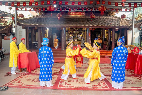 Nét đẹp lễ Tế xuân đền Nhà Bà Nét đẹp lễ Tế xuân đền Nhà Bà