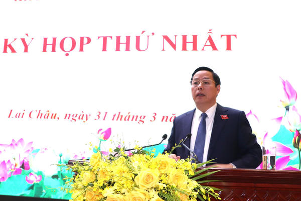 Ông Hà Quang Trung tái đắc cử Chủ tịch UBND tỉnh Lai Châu 