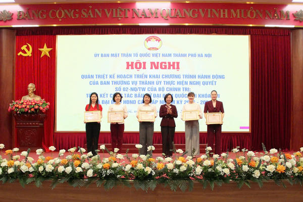Mặt trận Hà Nội đưa Nghị quyết 02 vào cuộc sống