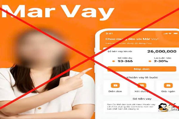 Vay qua app giả, mất tiền thật