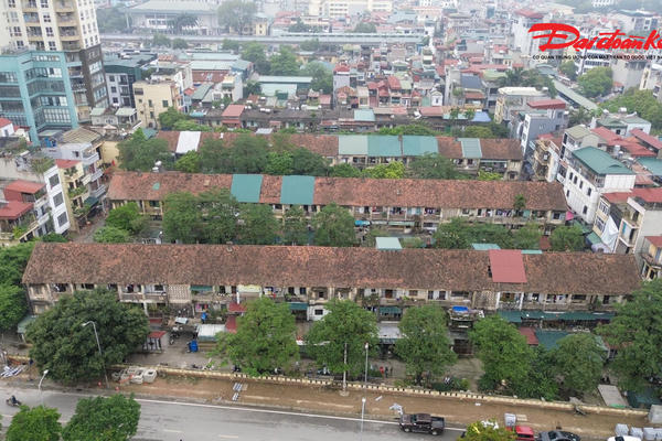 Toàn cảnh khu tập thể xuống cấp, Hà Nội sắp thay thế bằng chung cư 34 tầng 
