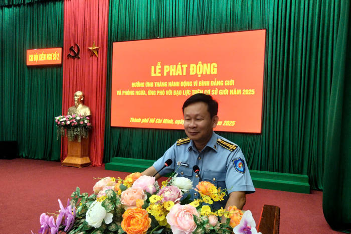 TP Hồ Chí Minh: Chi đội Kiểm ngư số 2 phát động Tháng hành động vì bình đẳng giới TP Hồ Chí Minh: Chi đội Kiểm ngư số 2 phát động Tháng hành động vì bình đẳng giới