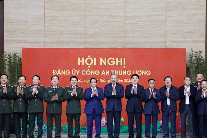 Tổng Bí thư Tô Lâm dự Hội nghị Đảng ủy Công an Trung ương năm 2025 Tổng Bí thư Tô Lâm dự Hội nghị Đảng ủy Công an Trung ương năm 2025