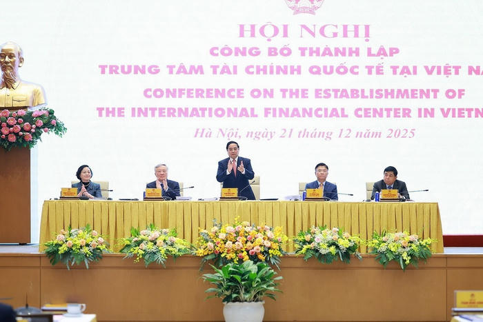 Hội nghị công bố thành lập Trung tâm Tài chính quốc tế tại Việt Nam