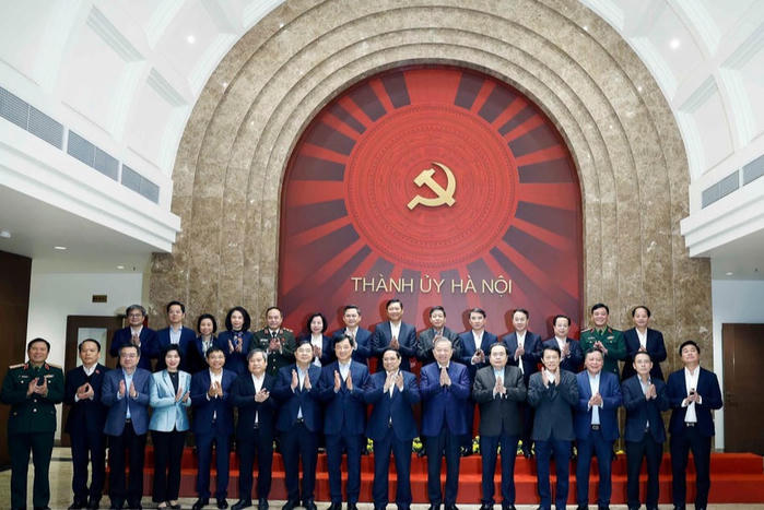 Tổng Bí thư Tô Lâm làm việc với Ban Thường vụ Thành ủy Hà Nội