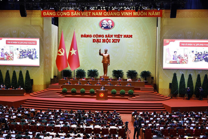 Đại hội Đảng XIV: Tiếp tục phiên thảo luận tại hội trường về các văn kiện Đại hội