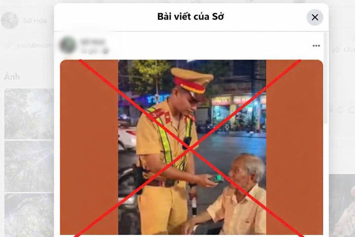 Lào Cai: Chia sẻ video làm từ AI về việc Công an thổi nồng độ cụ già đi xe lăn, nam thanh niên bị xử lý Lào Cai: Chia sẻ video làm từ AI về việc Công an thổi nồng độ cụ già đi xe lăn, nam thanh niên bị xử lý