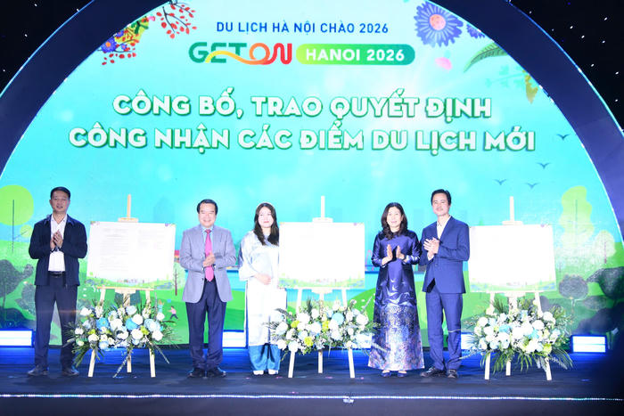 Khai mạc Chương trình "Du lịch Hà Nội chào 2026 - Get on Hanoi 2026"