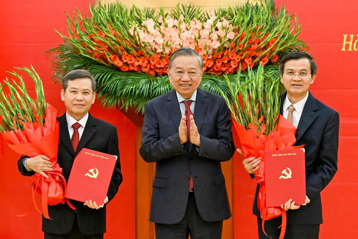 Bổ nhiệm Trưởng Ban Nội chính Trung ương và Giám đốc Học viện Chính trị quốc gia Hồ Chí Minh