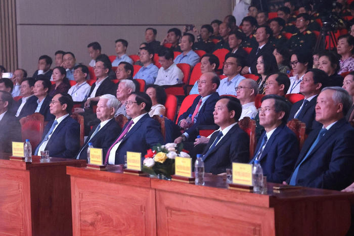 Quảng Ngãi: Thủ tướng Phạm Minh Chính dự chương trình nghệ thuật kỷ niệm 120 năm Ngày sinh Thủ tướng Phạm Văn Đồng