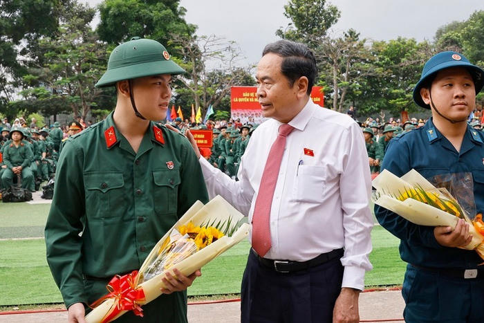 Chủ tịch Quốc hội dự Lễ giao, nhận quân năm 2026 tại Thành phố Hồ Chí Minh