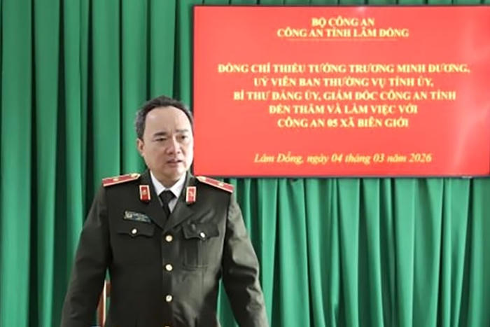 Lâm Đồng: Kiểm tra công tác an ninh bầu cử tại các xã biên giới